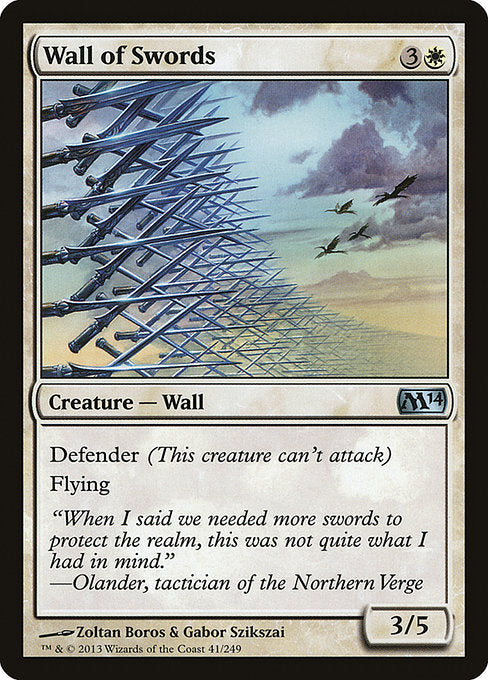 Wall of Swords [Magic 2014 (M14)] | Gear Gaming Bentonville