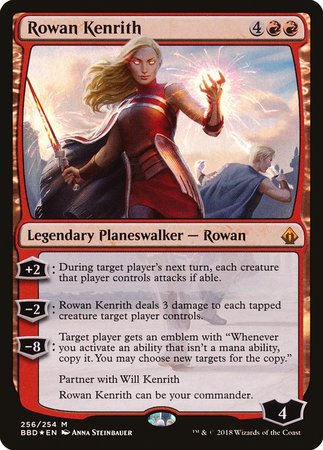 Rowan Kenrith (Alternate Art Foil) [Battlebond] | Gear Gaming Bentonville