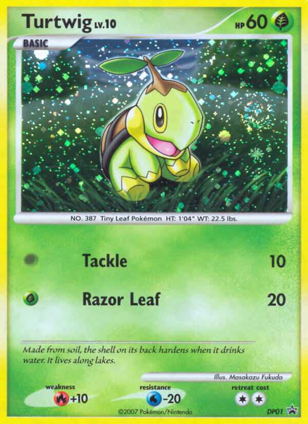 Turtwig (DP01) [Diamond & Pearl: Black Star Promos] | Gear Gaming Bentonville