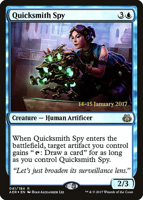 Quicksmith Spy [Prerelease Cards] | Gear Gaming Bentonville