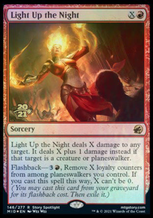 Light Up the Night [Innistrad: Midnight Hunt Prerelease Promos] | Gear Gaming Bentonville