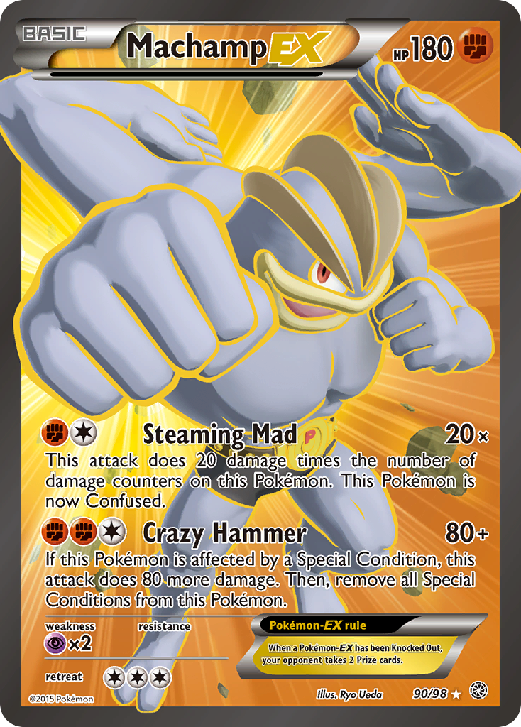 Machamp EX (90/98) [XY: Ancient Origins] | Gear Gaming Bentonville