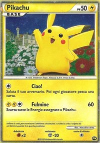 Pikachu (PW2) (Italian) [Pikachu World Collection Promos] | Gear Gaming Bentonville