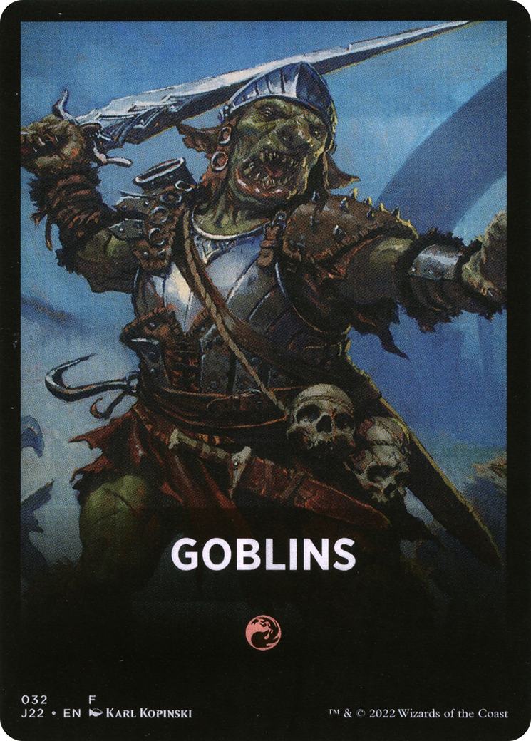 Goblins Theme Card [Jumpstart 2022 Front Cards] | Gear Gaming Bentonville