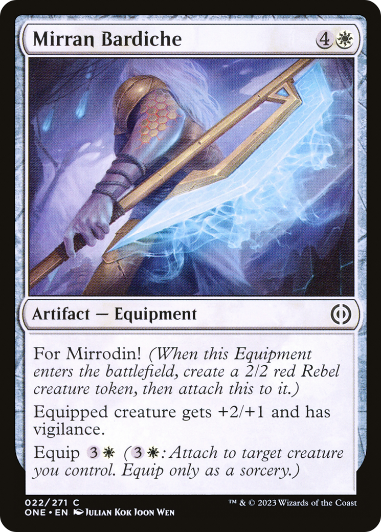 Mirran Bardiche [Phyrexia: All Will Be One] | Gear Gaming Bentonville