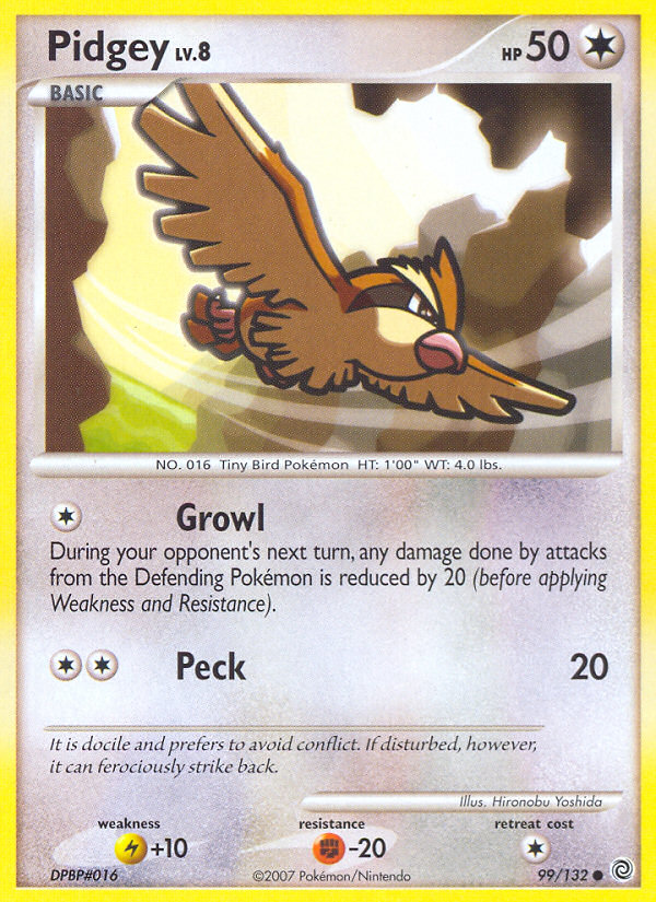 Pidgey (99/132) [Diamond & Pearl: Secret Wonders] | Gear Gaming Bentonville