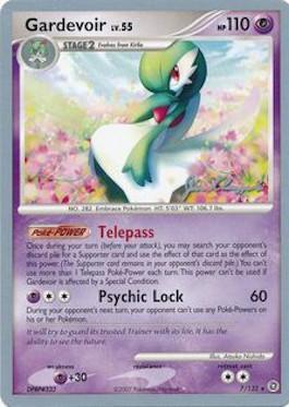 Gardevoir LV.55 (7/132) (Psychic Lock - Jason Klaczynski) [World Championships 2008] | Gear Gaming Bentonville