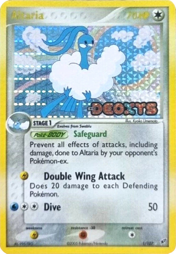 Altaria (1/107) (Stamped) [EX: Deoxys] | Gear Gaming Bentonville