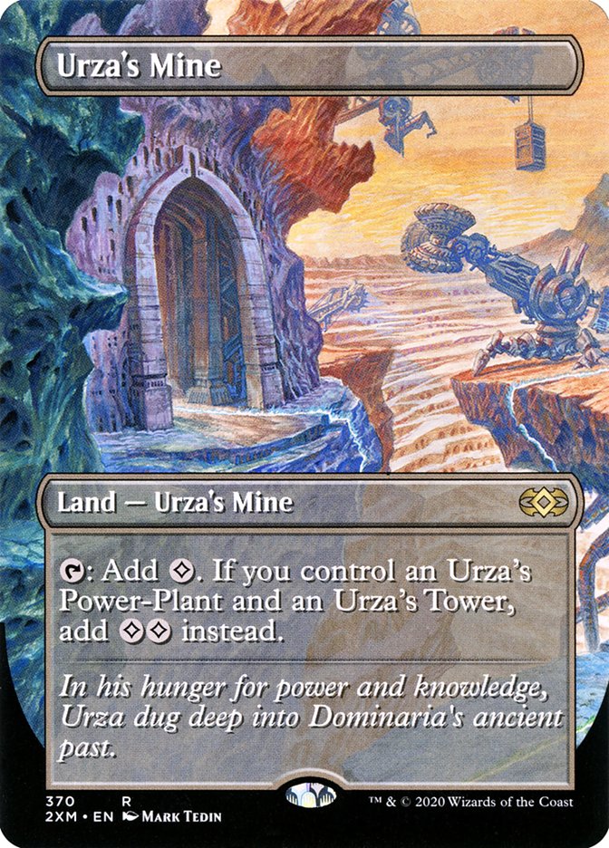 Urza's Mine (Borderless) [Double Masters] | Gear Gaming Bentonville