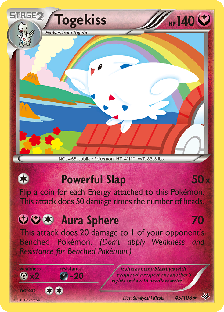 Togekiss (45/108) [XY: Roaring Skies] | Gear Gaming Bentonville