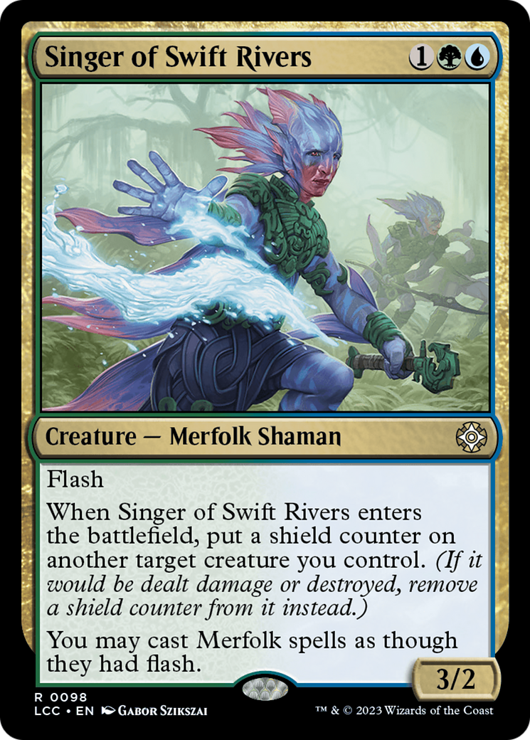 Singer of Swift Rivers [The Lost Caverns of Ixalan Commander] | Gear Gaming Bentonville