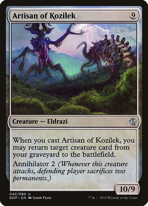 Artisan of Kozilek [Duel Decks: Zendikar vs. Eldrazi] | Gear Gaming Bentonville