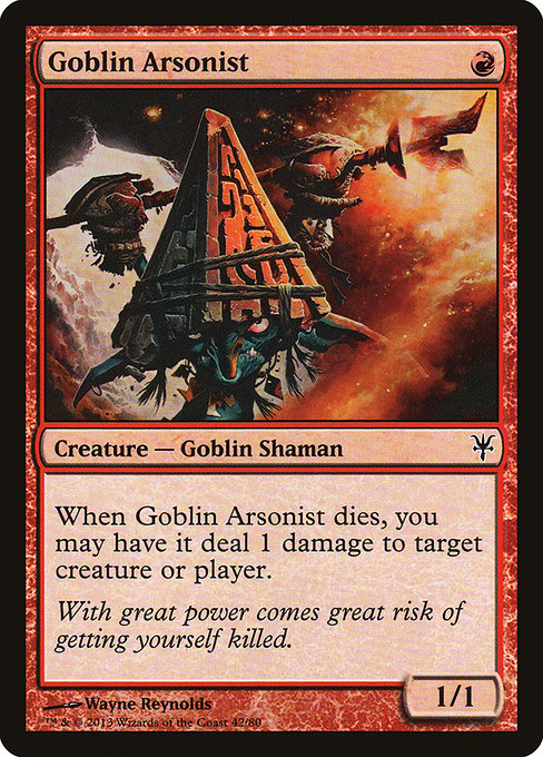 Goblin Arsonist [Duel Decks: Sorin vs. Tibalt] | Gear Gaming Bentonville