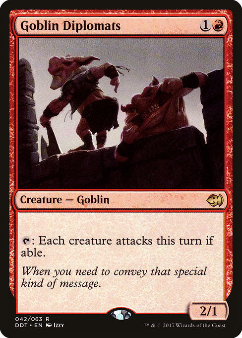 Goblin Diplomats [Duel Decks: Merfolk vs. Goblins] | Gear Gaming Bentonville