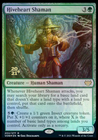 Hiveheart Shaman [Innistrad: Crimson Vow Prerelease Promos] | Gear Gaming Bentonville