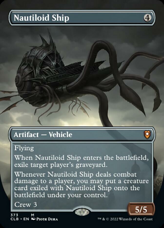 Nautiloid Ship (Borderless Alternate Art) [Commander Legends: Battle for Baldur's Gate] | Gear Gaming Bentonville