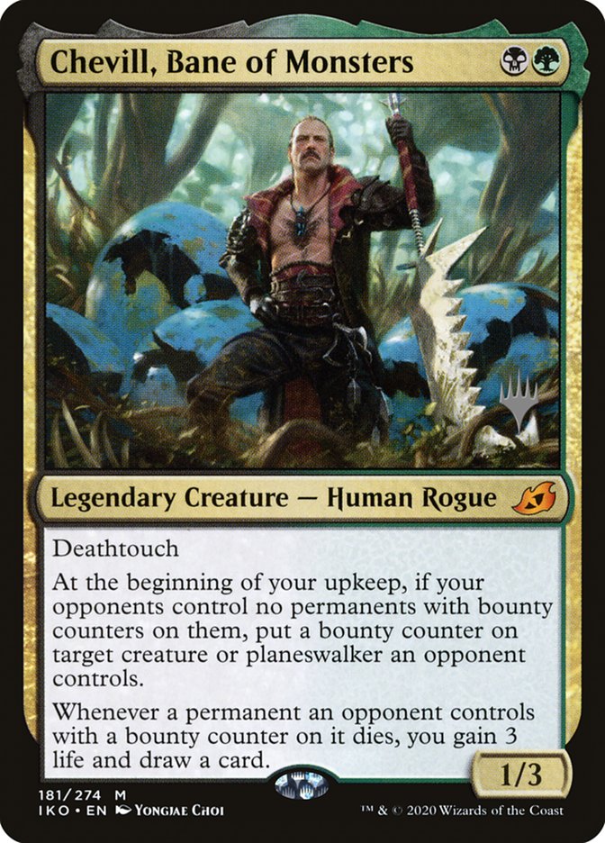 Chevill, Bane of Monsters (Promo Pack) [Ikoria: Lair of Behemoths Promos] | Gear Gaming Bentonville