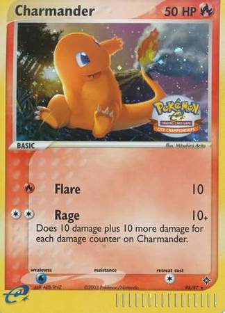 Charmander (98/97) (City Championship Promo) [EX: Dragon] | Gear Gaming Bentonville