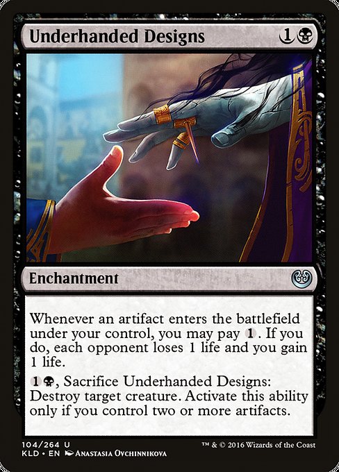 Underhanded Designs [Kaladesh] | Gear Gaming Bentonville