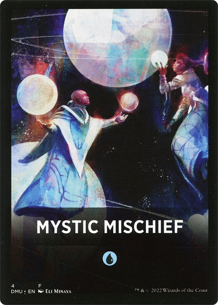 Mystic Mischief Theme Card [Dominaria United Tokens] | Gear Gaming Bentonville