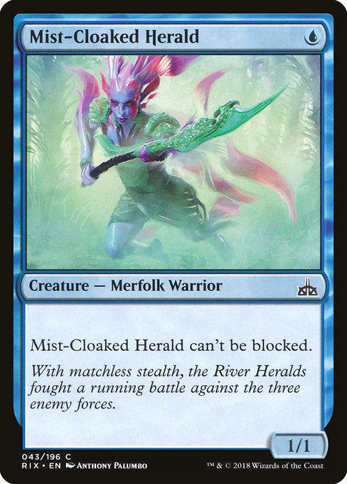 Mist-Cloaked Herald [Rivals of Ixalan] | Gear Gaming Bentonville