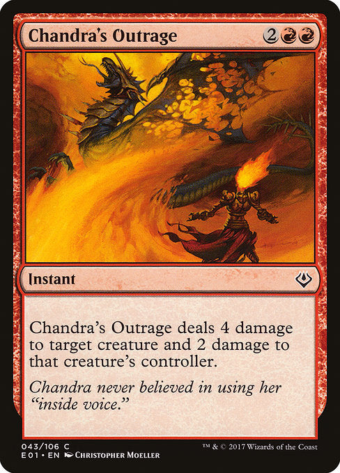 Chandra's Outrage [Archenemy: Nicol Bolas] | Gear Gaming Bentonville