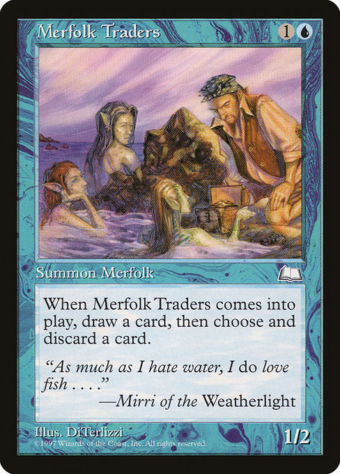 Merfolk Traders [Weatherlight] | Gear Gaming Bentonville