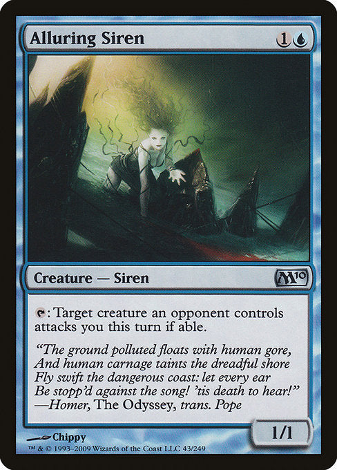 Alluring Siren [Magic 2010 (M10)] | Gear Gaming Bentonville