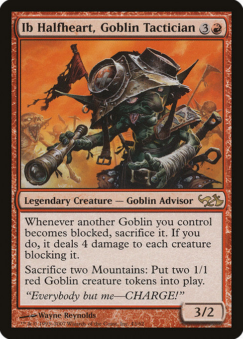 Ib Halfheart, Goblin Tactician [Duel Decks: Elves vs. Goblins] | Gear Gaming Bentonville