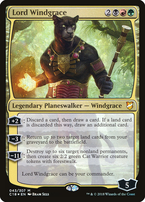 Lord Windgrace [Commander 2018] | Gear Gaming Bentonville