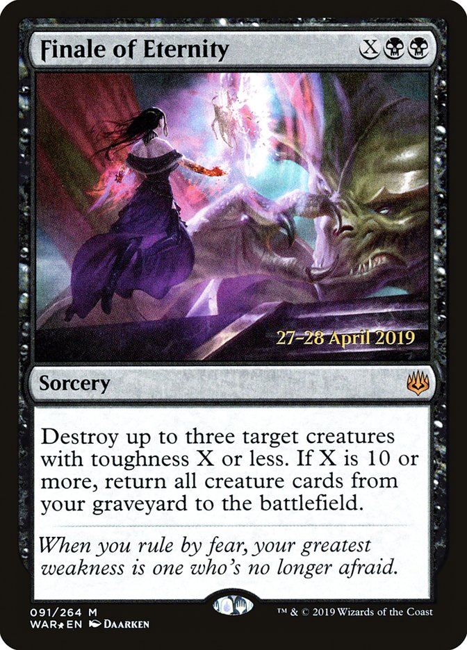 Finale of Eternity  [War of the Spark Prerelease Promos] | Gear Gaming Bentonville