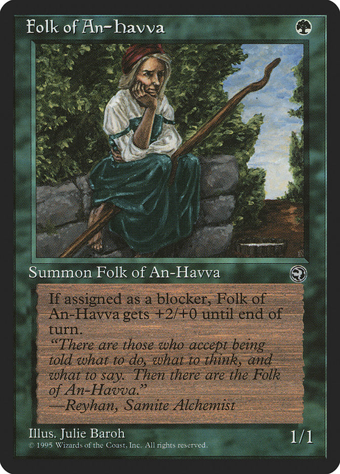 Folk of An-Havva (Reyhan Flavor Text) [Homelands] | Gear Gaming Bentonville