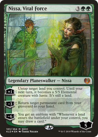 Nissa, Vital Force (SDCC 2018 EXCLUSIVE) [Media Promos] | Gear Gaming Bentonville