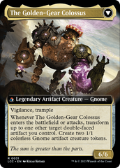 Tetzin, Gnome Champion // The Golden-Gear Colossus (Extended Art) [The Lost Caverns of Ixalan Commander] | Gear Gaming Bentonville