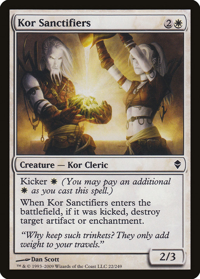 Kor Sanctifiers [Zendikar] | Gear Gaming Bentonville