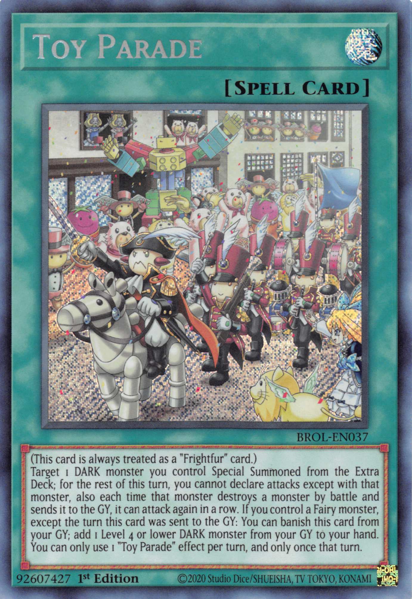 Toy Parade [BROL-EN037] Secret Rare | Gear Gaming Bentonville