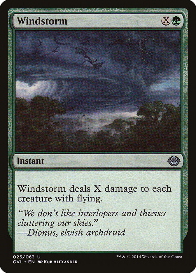 Windstorm (Garruk vs. Liliana) [Duel Decks Anthology] | Gear Gaming Bentonville