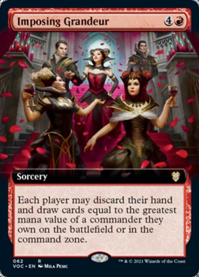 Imposing Grandeur (Extended) [Innistrad: Crimson Vow Commander] | Gear Gaming Bentonville