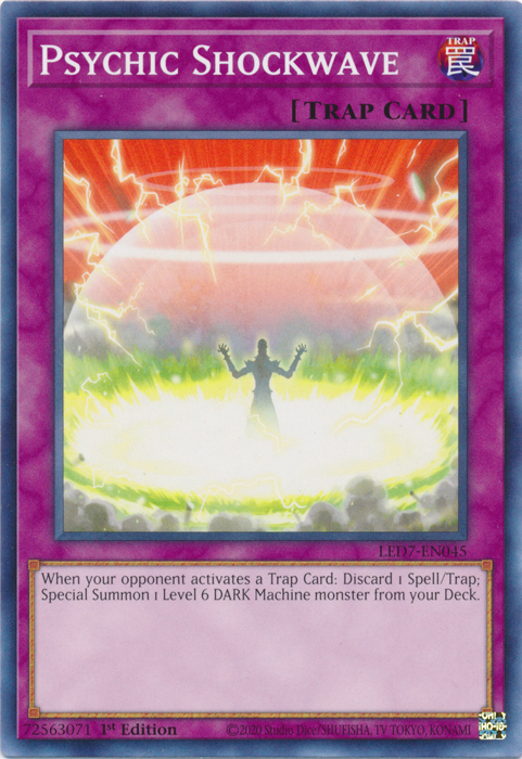 Psychic Shockwave [LED7-EN045] Common | Gear Gaming Bentonville