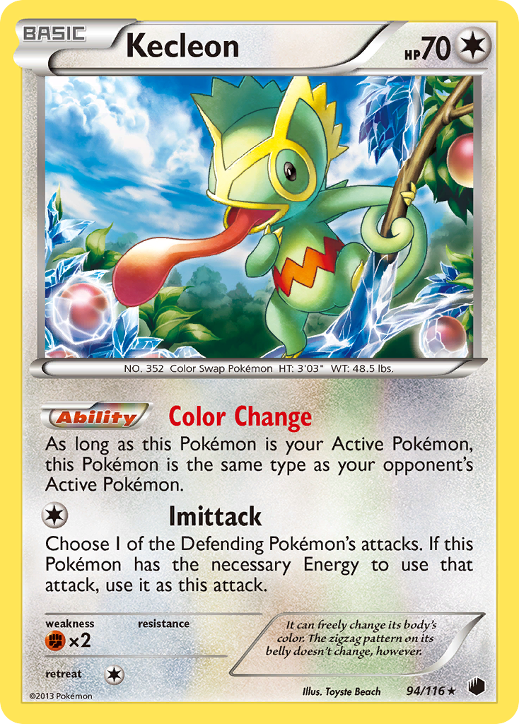 Kecleon (94/116) [Black & White: Plasma Freeze] | Gear Gaming Bentonville