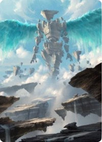 Celestial Colonnade Art Card [Zendikar Rising Art Series] | Gear Gaming Bentonville