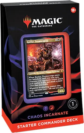 Starter Commander Deck - Chaos Incarnate - Starter Commander Decks (SCD) | Gear Gaming Bentonville