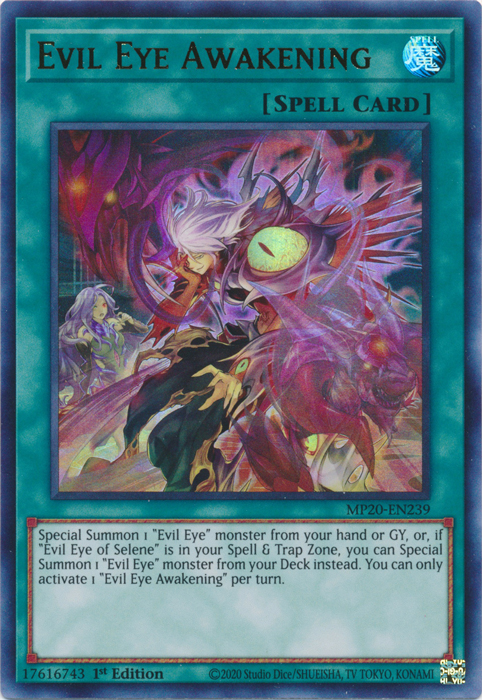 Evil Eye Awakening [MP20-EN239] Ultra Rare | Gear Gaming Bentonville