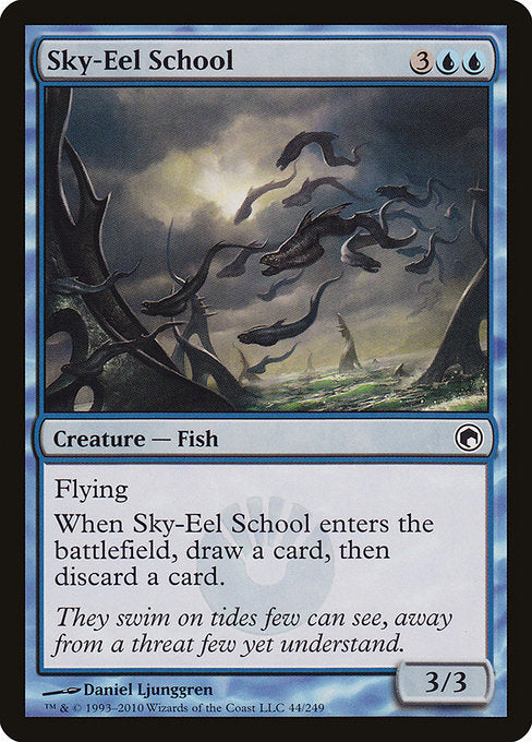 Sky-Eel School [Scars of Mirrodin] | Gear Gaming Bentonville