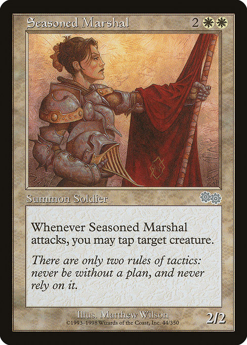 Seasoned Marshal [Urza's Saga] | Gear Gaming Bentonville