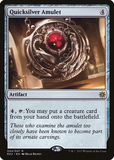 Quicksilver Amulet [Explorers of Ixalan] | Gear Gaming Bentonville