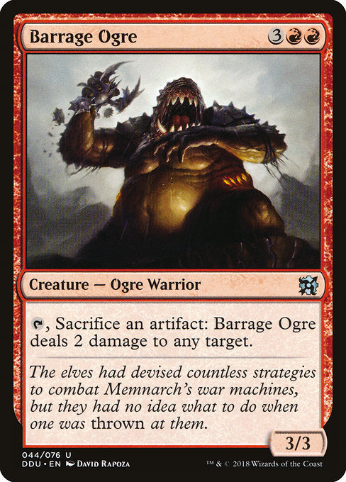 Barrage Ogre [Duel Decks: Elves vs. Inventors] | Gear Gaming Bentonville