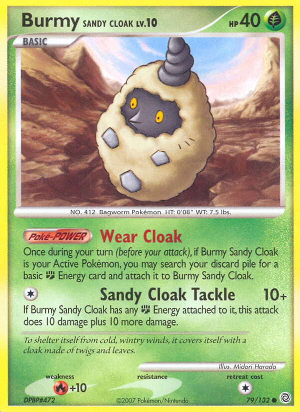 Burmy Sandy Cloak (79/132) [Diamond & Pearl: Secret Wonders] | Gear Gaming Bentonville