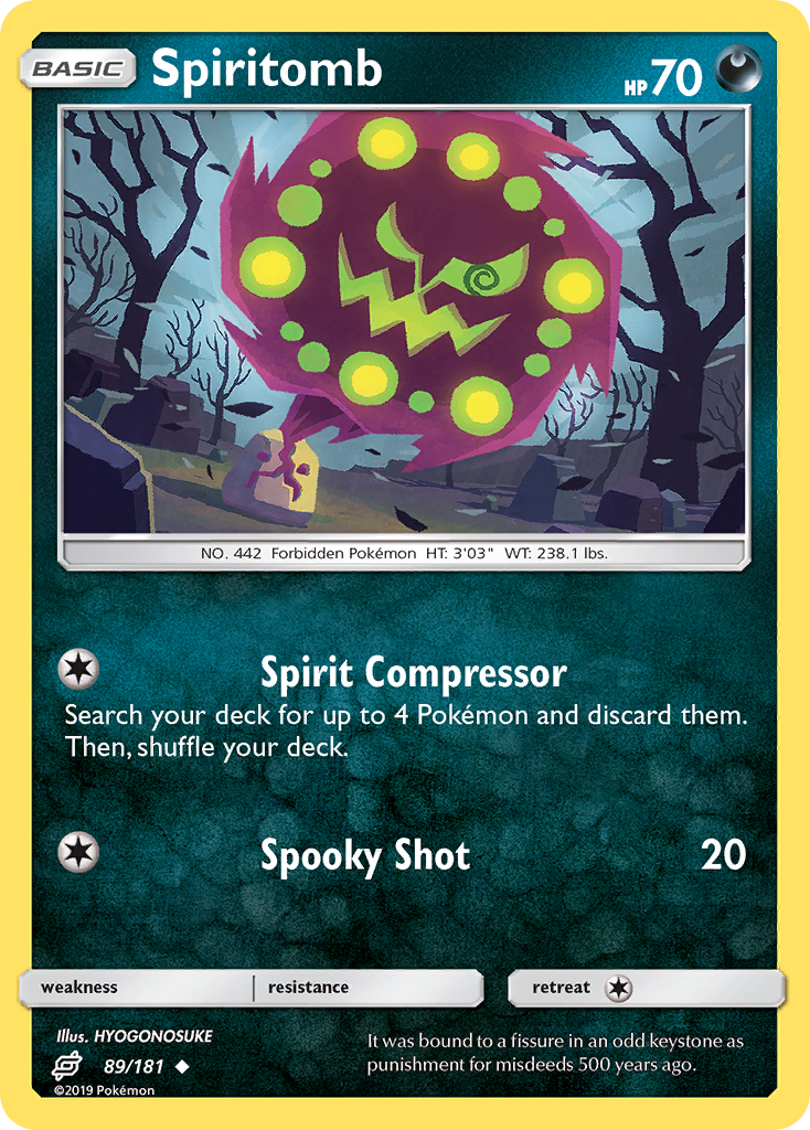 Spiritomb (89/181) [Sun & Moon: Team Up] | Gear Gaming Bentonville