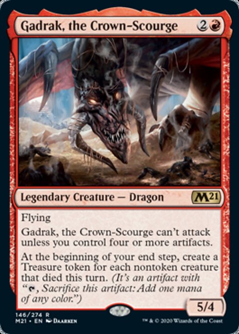 Gadrak, the Crown-Scourge [Core Set 2021] | Gear Gaming Bentonville